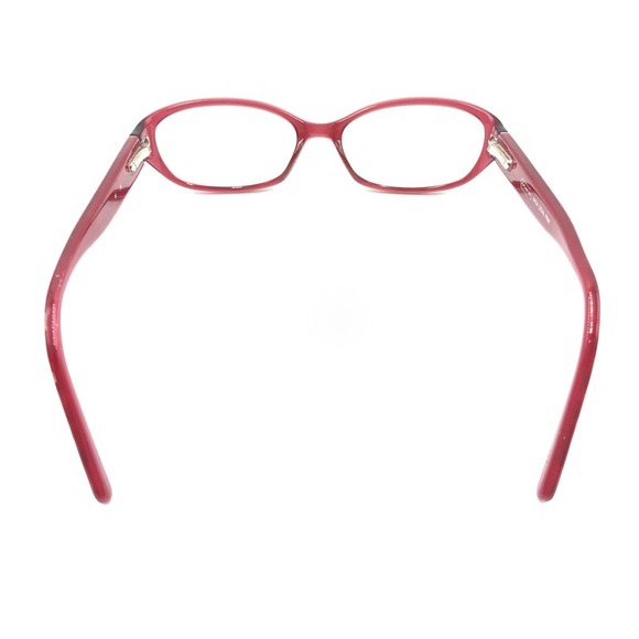 Coach Baila 2034 Pink Transparent Oval Eyeglasses Frames 50-15 135 Designer - Picture 5 of 12